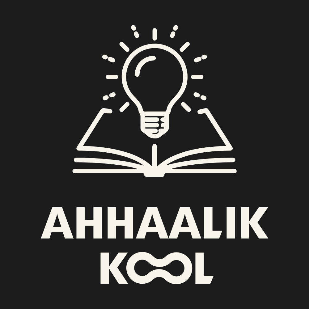 Ahhaaliku Kooli logo seljale, tumedale