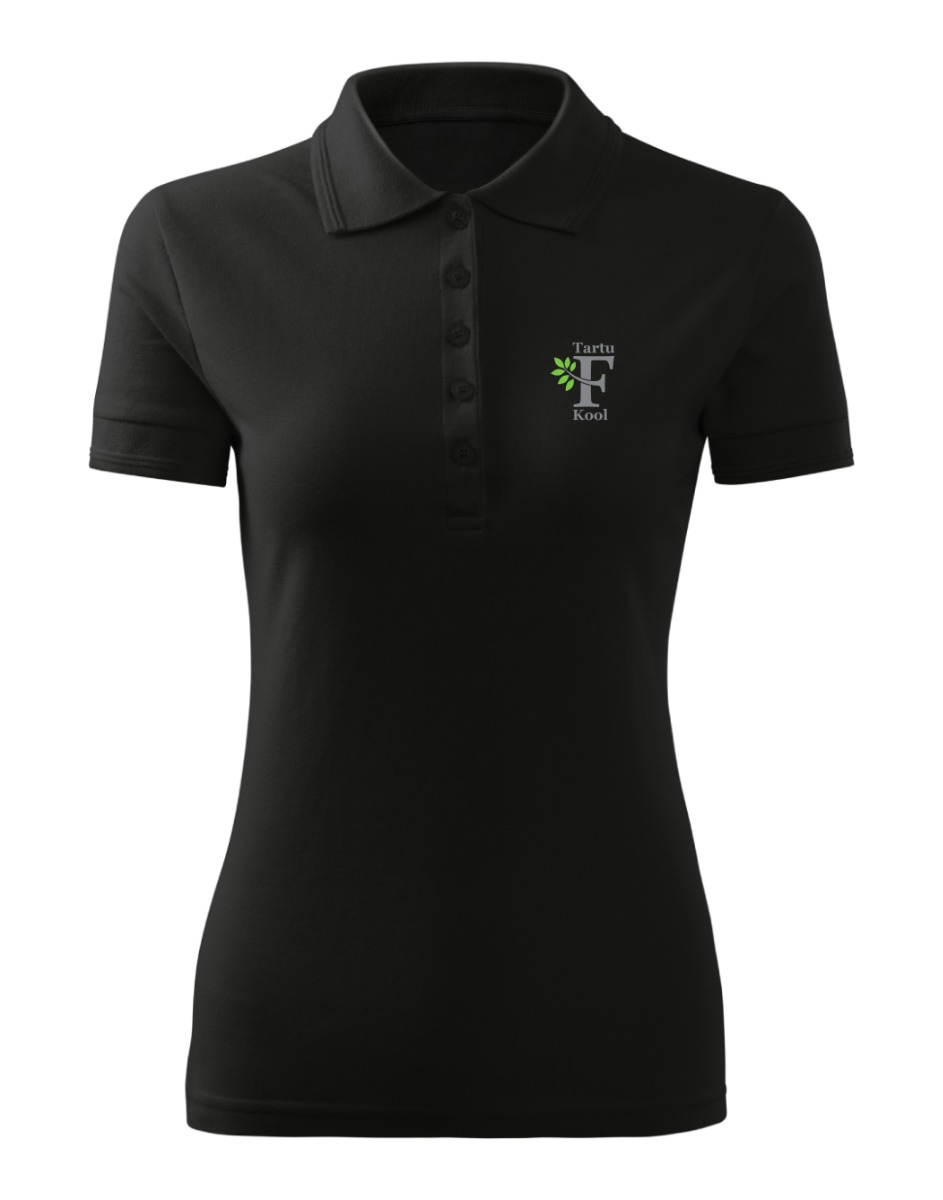 Naiste polosärk, must