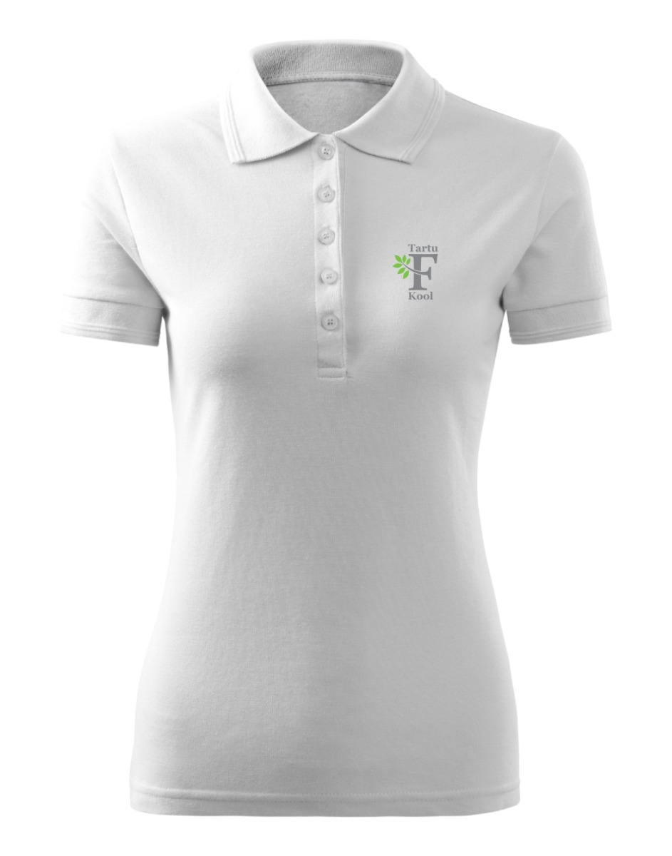 Naiste polosärk, valge