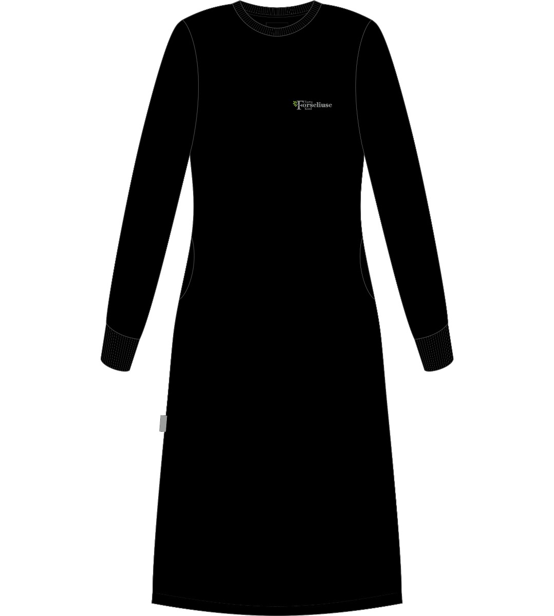 Naiste pusakleit, must