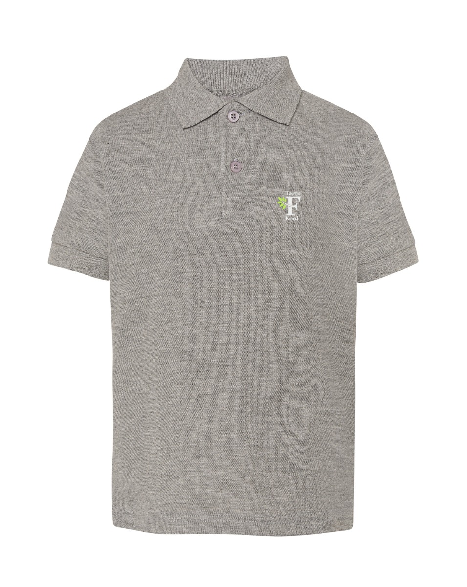 Laste polosärk, hall